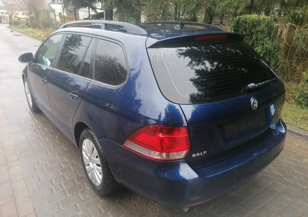 Volkswagen Golf cena 27900 przebieg: 158205, rok produkcji 2013 z Świebodzice małe 121